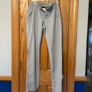 Under Armour Men’s Boys Gray golf pants 30 34